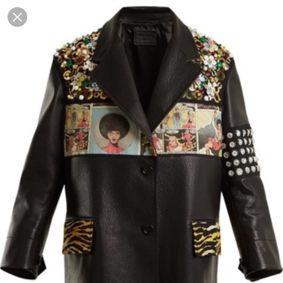 Prada RUNWAY collection leather jacket - Picture 1 of 5